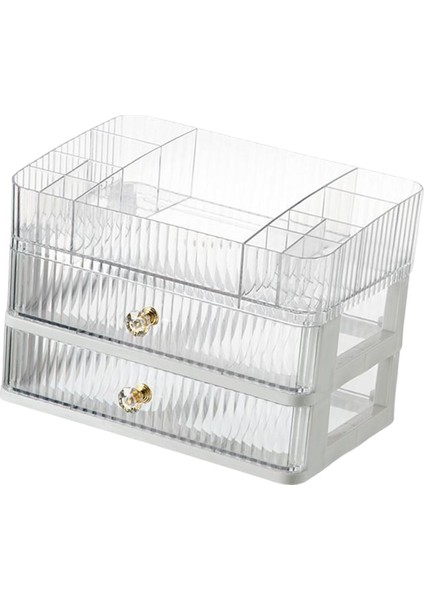 Makyaj Makyaj Tutucu Banyo Organizatör Yatak Odası Vanity 3 Tier Clear (Yurt Dışından) indirimleri