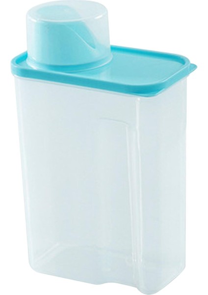 Çamaşır Tozu Kutusu Mutfak Dolabı Çiftlik Evi Için Toz Saklama Kutusu 3l Mavi (Yurt Dışından) fırsatları
