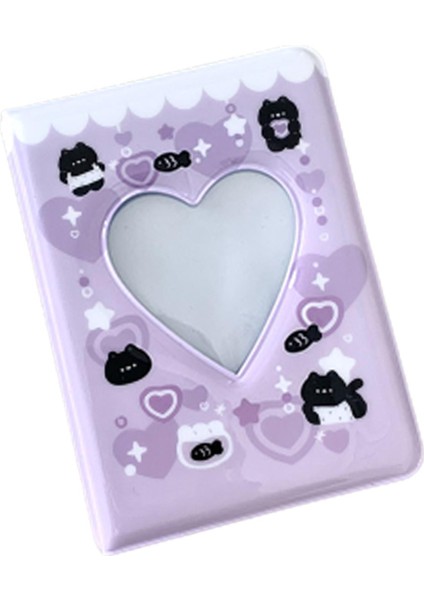 3 Inç Mini Fotoğraf Albümü Photocard Kollu 40 Cep Doğum Günü Kara Kedi Için Sevimli (Yurt Dışından) fiyatları