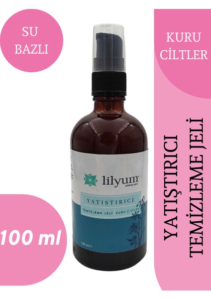 Lilyum Etik Bakım Yatıştırıcı Temizleme Jeli - Kuru Ciltler -100ML