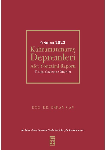 6 Şubat Kahramanmaraş Depremleri - Erkan Çav