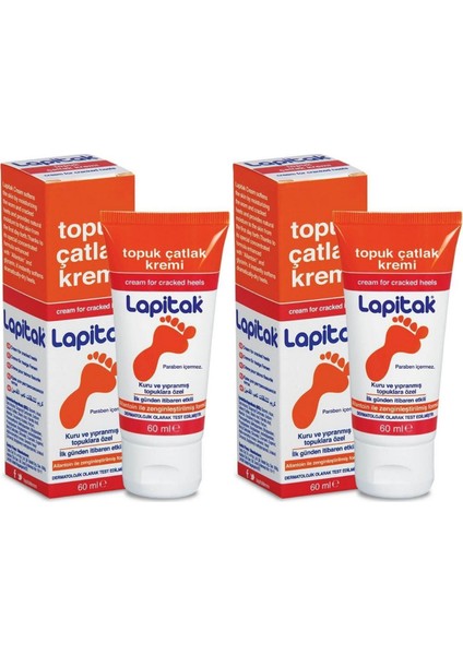 Topuk Kremi 60 Ml 2 Adet