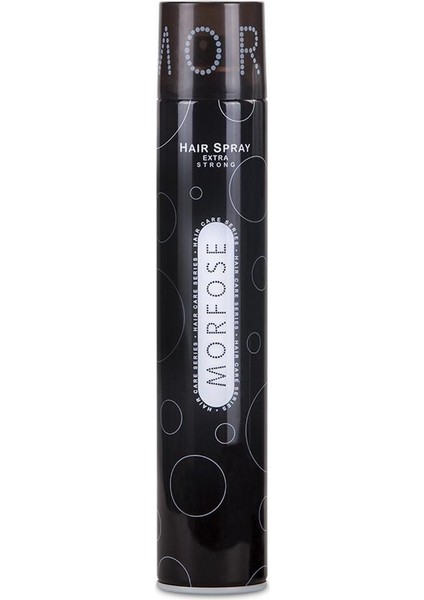 Saç Spreyi Siyah Extra Strong (Ekstra Sert) 400 Ml 3 Adet