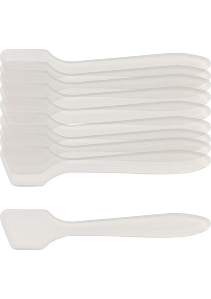 10X Silikon Spatulas Makyaj Spatulas Mutfak Çok Işlevli Tereyağı Kazıyıcı (Yurt Dışından)