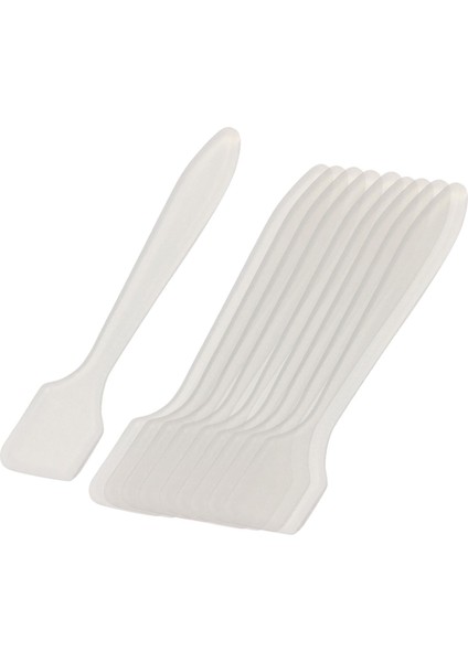 10X Silikon Spatulas Makyaj Spatulas Mutfak Çok Işlevli Tereyağı Kazıyıcı (Yurt Dışından)