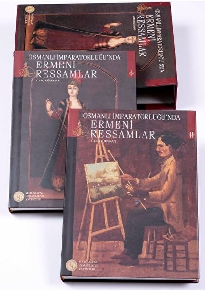 Matüselam Yayıncılık Osmanlı Imparatorluğunda Ermeni Ressamlar 1600-1923 2 Cilt Takım Kutulu- Garo Kürkman