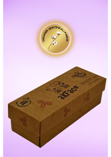 Sindy Soft Organik Pamuk 5'li Kutulu Yıkanmış Kız Yeni Doğan Bebek Çorabı 0-2 Yaş modelleri