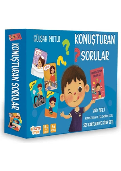 Konuşturan Sorular – Ses Kartları ve Kitap Seti