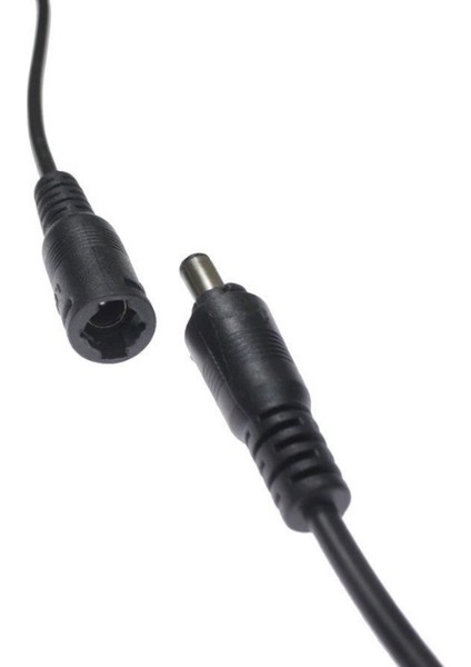 10CM Kablolu Dc Barrel Soket Takımı - Siyah