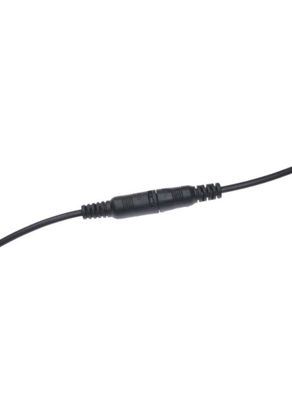 10CM Kablolu Dc Barrel Soket Takımı - Siyah