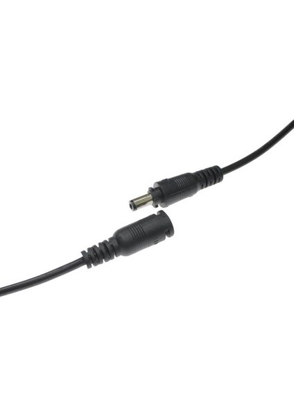 10CM Kablolu Dc Barrel Soket Takımı - Siyah