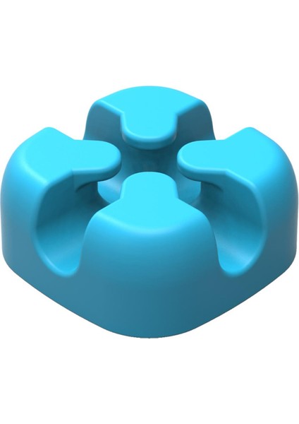 Orıco Masaüstü Silikon Kablo Klipsi Düzenleyici Organizer Mavi