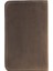 Leony 6.1 Inch Uyumlu Deri Kartlıklı Kılıf PH03 Açık Kahve 5