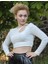 Zincir Detaylı Crop Bluz 4