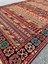El Dokuması Iran Kilimi 126X200 Renkli Motifli %100 Yün Kilim ! 3