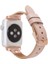 Apple Watch Uyumlu Uyumlu Deri Kordon 38-40-41MM Rg Nu1 Pembe 2