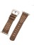 Apple Watch Uyumlu Uyumlu Deri Kordon Vigo 42-44-45MM G2 Kahve 5