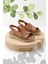 Taba Leather Kadın Sandalet K05281203003 1