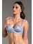 Kadın Straplez Lotus Lazer Kesim Push-Up A.mavi Sütyen 336055 2