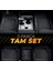 Volkswagen T-Cross 3D Luxury Siyah Oto Paspas 3
