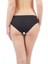 Kadın Siyah Dikişsiz İz Yapmaz Lazer Kesim Bikini Külot 3350 1