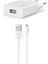 2SCS20MB Smartcharger Seyahat Şarj Aleti 2A ve Micro USB Kablo Beyaz 1