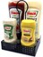 4 Adet Mini Patateslik Ve 1 Adet Sosluk - Cafe, Restaurant Burger Sunum, Servis Ekipmanı Model-1 Siyah 5