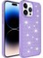 Apple iPhone 14 Pro Kılıf Kamera Çıkıntılı Renkli Parlak Darbe Emici Silikon Kapak (Snow) 2