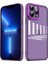 Apple iPhone 13 Pro Max Kılıf Kamera Korumalı Transparan Renkli Çerçeveli Kapak (Post) 2