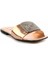Metalik Bronz Kadın Terlik K04192163209 3