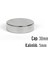 Çok Güçlü Neodyum Mıknatıs Yuvarlak Disk 30X5 mm 5