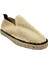 Unisex Bej Triko Espadril 5