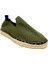 Unisex Haki Triko Espadril 3