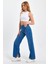 Kadın Paça Yırtmaçlı Jean Pantolon RD23YB023620 4
