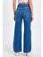 Kadın Paça Yırtmaçlı Jean Pantolon RD23YB023620 5