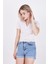 Polo Yaka Pamuk Crop Tshirt 3