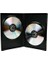 Siyah Çiftli 3 Adet DVD Kutusu 14MM 1