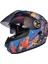 FR-913 Fullface Güneş Vizörlü ve Renkli Camlı Kask FNM-FR-913 3