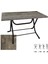Klasik Katlanır Werzalit Tabla Masa (70X120) - Old Pine 1