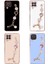 Samsung Galaxy A12 Kılıf Çiçek Desenli Askılı Tutamaçlı Kamera Korumalı Kapak (Taka) 3