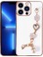 Apple iPhone 14 Pro Max Kılıf Çiçek Desenli Askılı Tutamaçlı Kamera Korumalı Kapak (Taka) 1