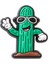 Cactus Dude Jibbitz™ Charm 1