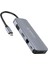Orıco Type-C To USB 3.0 HDMI 4K@30Hz VGA RJ45 Sd Tf Aux Pd Dönüştürücü Hub 1