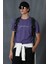Stewart Modern Grafik T- Shirt Gri 4