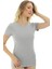 Kısa Kollu Bisiklet Yaka Slim Fit Kadın Body T-Shirt 2037 2