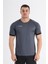 Elite Antrenman T-Shirt Antrasit 1
