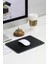 Dikiş Detaylı Siyah Deri Mouse Pad 26 x 20 cm 1