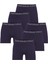 Dikişsiz Microfiber Likralı Erkek Iç Çamaşırı Boxer Lacivert 6 Adet 1