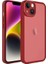 Apple iPhone 14 ile Uyumlu Kılıf Kamera Korumalı Transparan Arka Yüzey Telefon Kılıfı 1