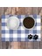 Vinil Kaymaz Tabanlı Keçe Baskılı Evcil Hayvan Pet Mama Paspası 30x45 2